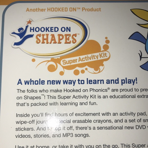 NIB Set/3 Colors, Shapes, & Numbers Activity Set - Picture 10 of 16